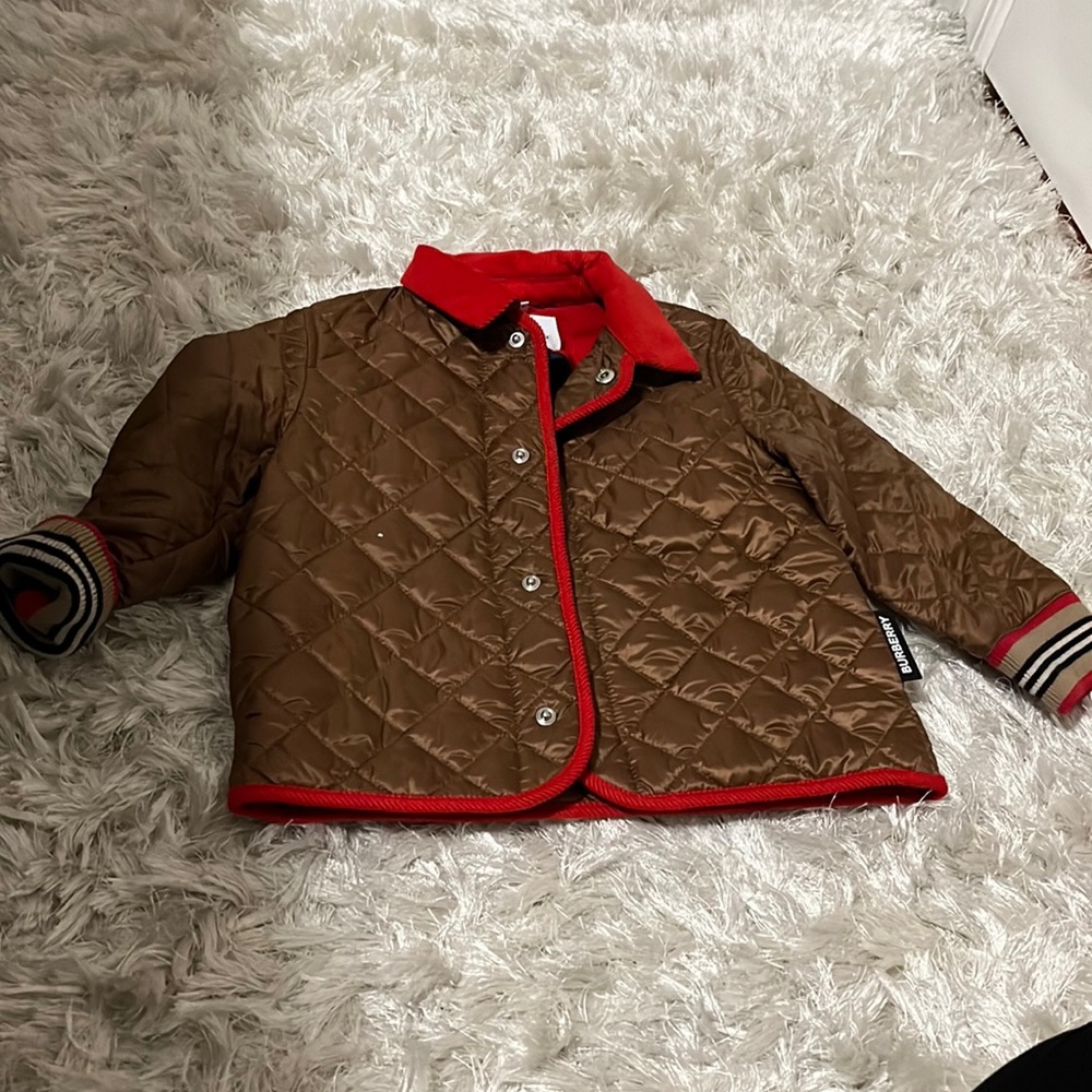Brown Burberry Jacket size 2year